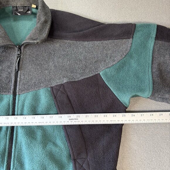 VTG Alpine Expedition Sherpa Fleece Jacket Full Zip Mens L Gorpcore Campcore 90s - Picture 8 of 16